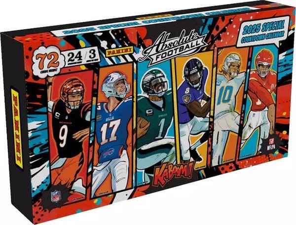 2025 Panini Absolute Football Countdown Calendar Box - CardVault Store