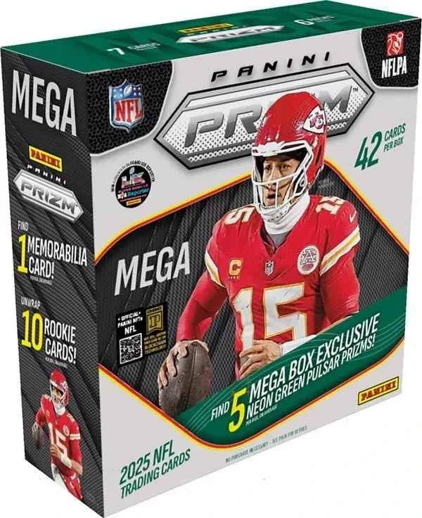 2025 Panini Prizm Football Mega Box - CardVault Store