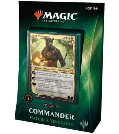 Magic the Gathering: Commander 2018 Deck - Nature's Vengeance