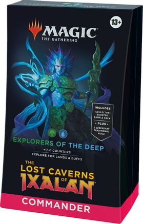 Magic the Gathering Lost Caverns of Ixalan Commander Deck - Explorers of the Deep - CardVault Store