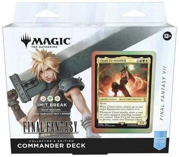 Magic the Gathering: Universes Beyond - Final Fantasy Collector Commander Deck (Limit Break) - CardVault Store