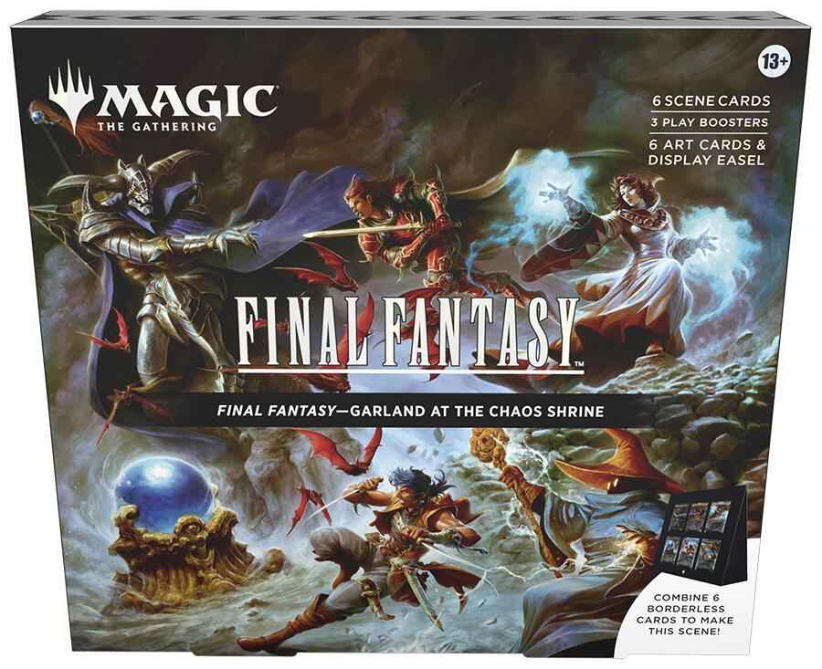Magic the Gathering: Universes Beyond - Final Fantasy Scene Box (Garland at the Chaos Shrine) - CardVault Store