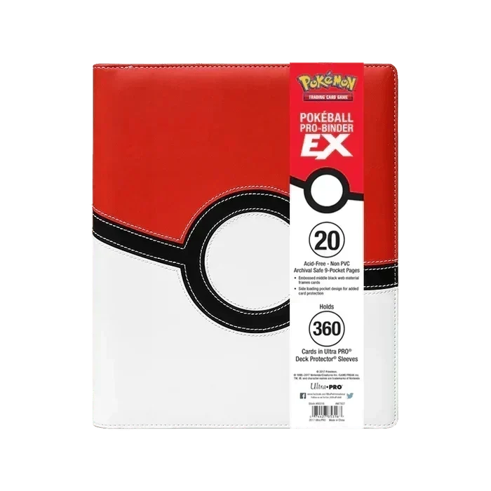Poké Ball Premium 9-Pocket PRO-Binder for Pokémon - CardVault Store