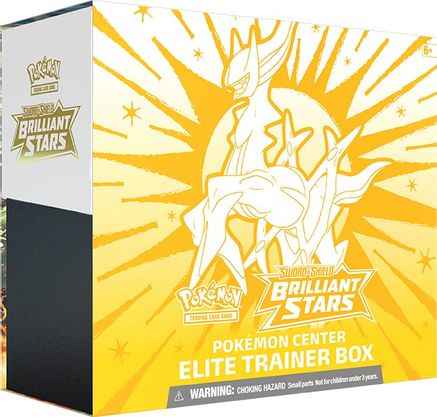 Pokemon Sword and Shield: Brilliant Stars Pokemon Center Elite Trainer Box