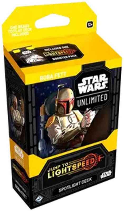 Star Wars Unlimited TCG: Jump to Lightspeed Starter Deck (Boba Fett) - CardVault Store