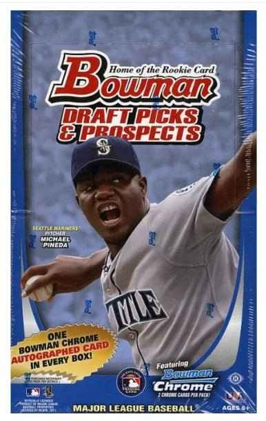 2011 Bowman Draft Picks and Prospects Baseball Hobby Box - CardVault Store