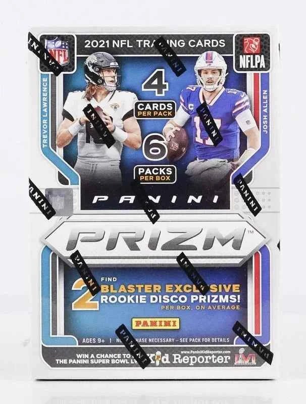 2021 Panini Prizm Football Blaster Box (Disco Prizms!) - CardVault Store