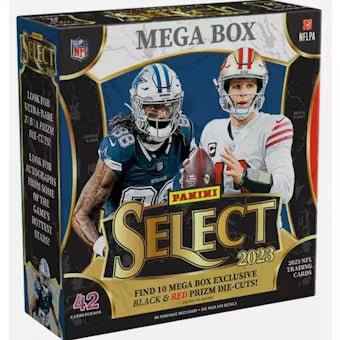 2023 Panini Select Football Mega Box (Black & Red Prizms!) - CardVault Store