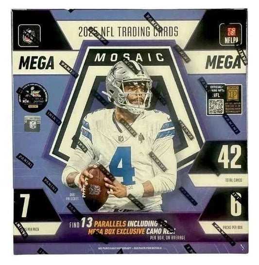 2025 Panini Mosaic Football Hobby Mega Box - CardVault Store