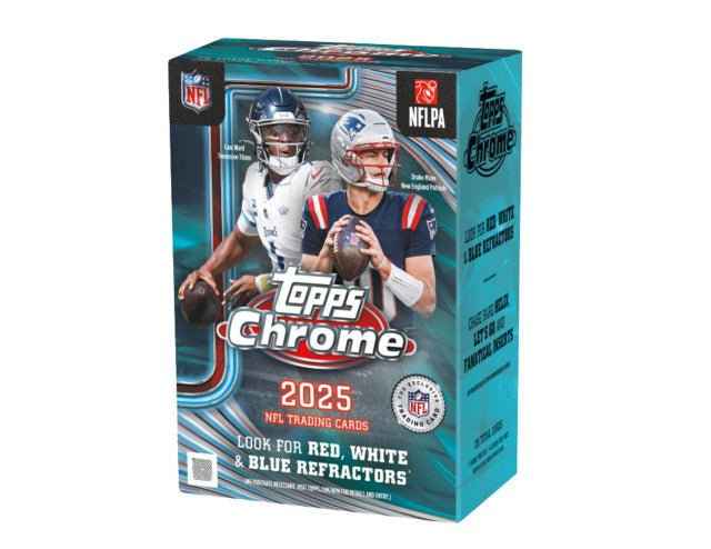 2025 Topps Chrome Football Blaster Box - CardVault Store