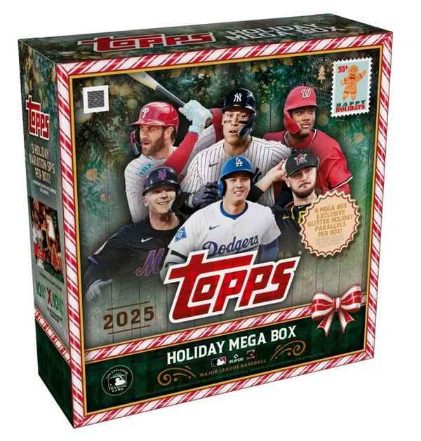 2025 Topps Holiday Baseball Mega Box - CardVault Store