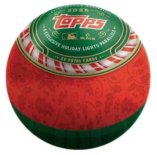 2025 Topps Holiday Baseball Tin - CardVault Store