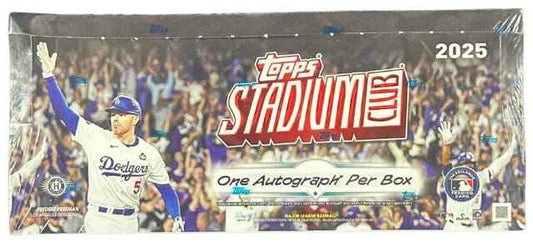 2025 Topps Stadium Club Baseball Hobby Box - CardVault Store
