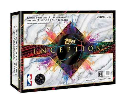 2025/26 Topps Inception Basketball Hobby Box (SALE) - CardVault Store
