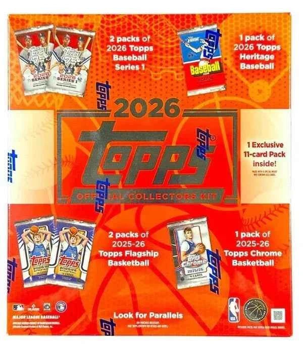 2026 Topps MLB x NBA Official Collector Kit Box - CardVault Store
