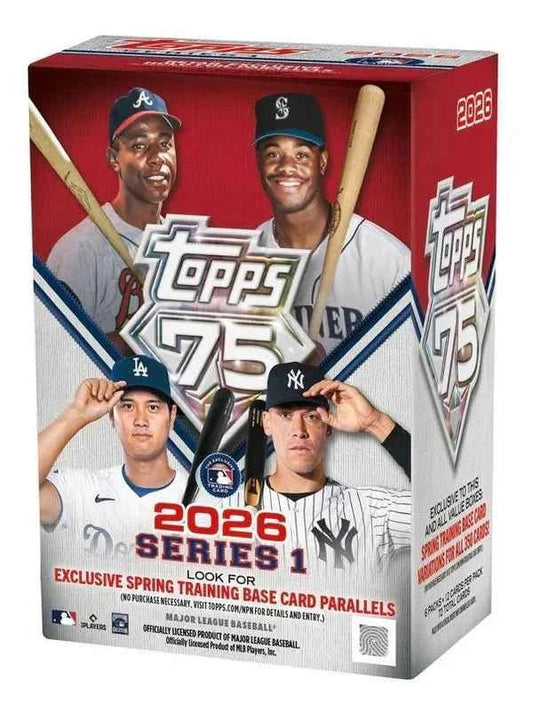 2026 Topps Series 1 Baseball Blaster Box - CardVault Store