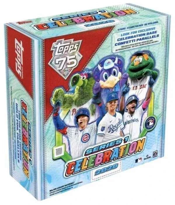 2026 Topps Series 1 Baseball Celebration Mega Box - CardVault Store