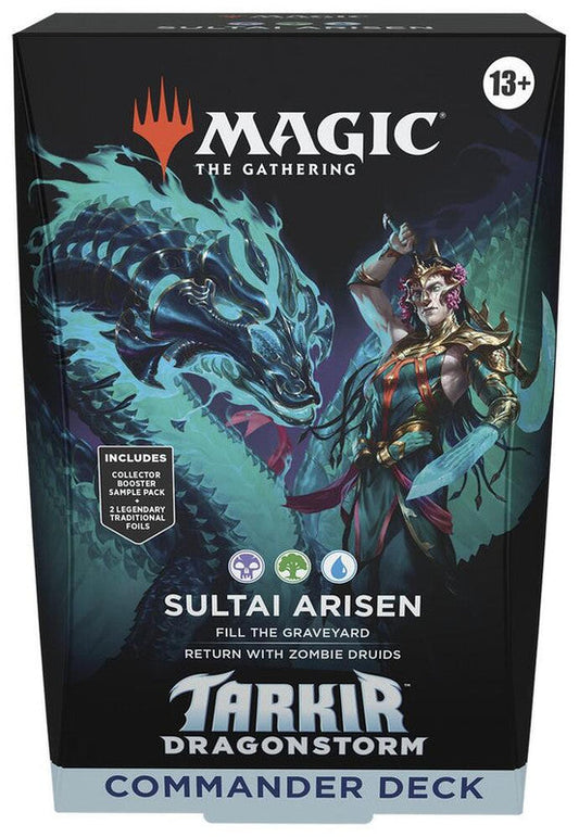 Magic The Gathering: Tarkir Dragonstorm Commander Deck (Sultai)