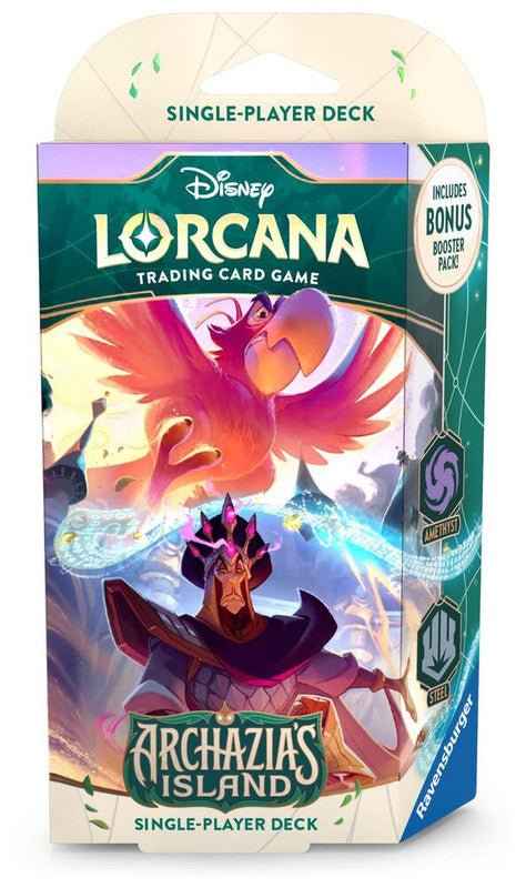 Disney Lorcana: Archazia's Island Starter Deck (Amethyst and Steel) - CardVault Store