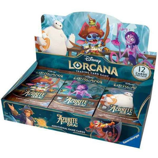 Disney Lorcana: Azurite Sea Booster Box - CardVault Store