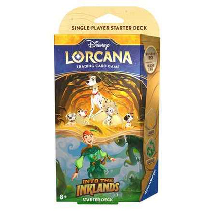 Disney Lorcana: Into The Inklands Starter Deck (Amber and Emerald) - CardVault Store