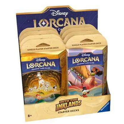 Disney Lorcana: Into The Inklands Starter Deck Display - CardVault Store