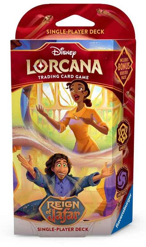 Disney Lorcana: Reign of Jafar Starter Deck (Amber and Amethyst) - CardVault Store
