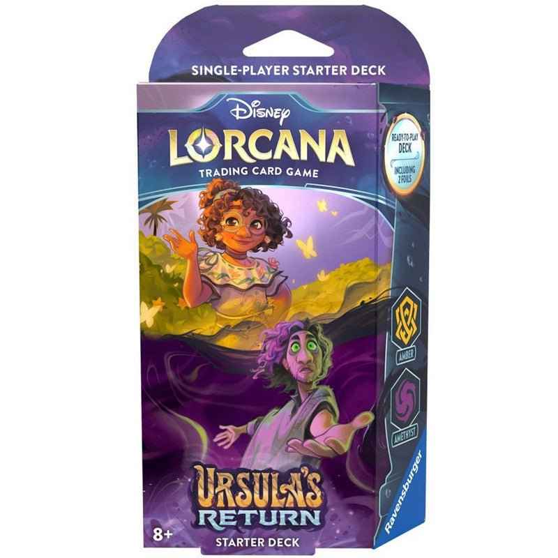 Disney Lorcana: Ursula's Return Starter Deck (Amber and Amethyst) - CardVault Store
