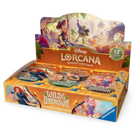 Disney Lorcana: Wilds Unknown Booster Box - CardVault Store