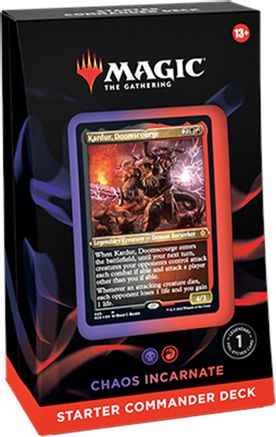 Magic the Gathering: Chaos Incarnate Commander Deck - CardVault Store