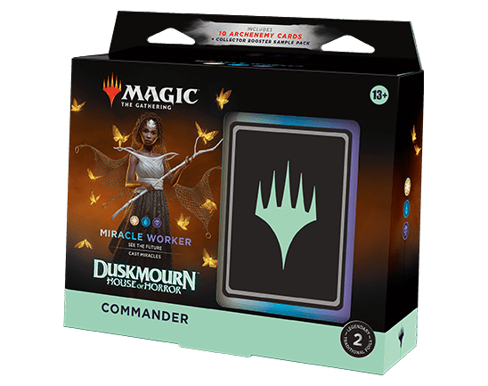 Magic the Gathering: Duskmourn: House of Horror Commander Deck [Miracle Worker] - CardVault Store