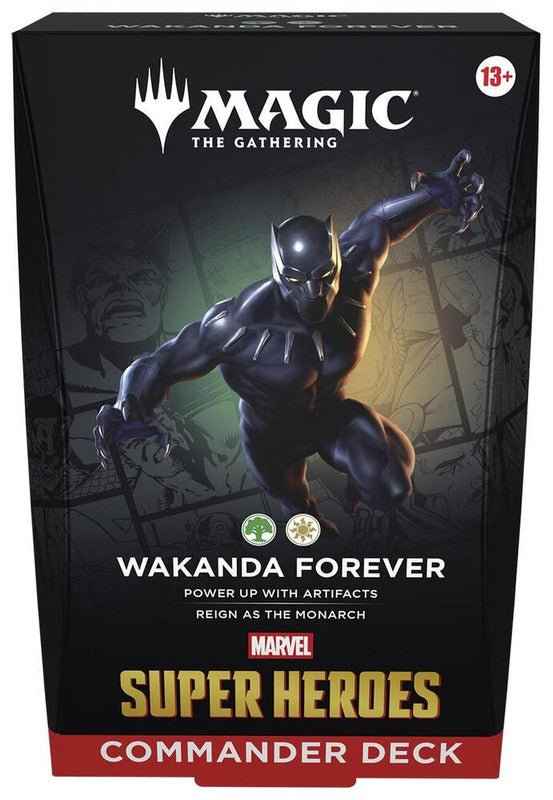 Magic the Gathering: Marvel Super Heroes Commander Deck - Wakanda Forever (PRE-ORDER) - CardVault Store