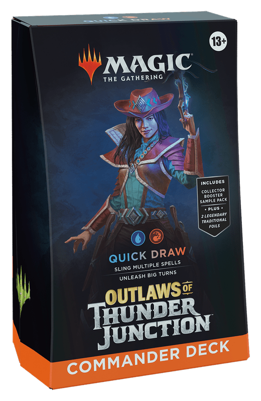 Magic the Gathering: Outlaws of Thunder Junction Commander Deck (Quick Draw) - CardVault Store
