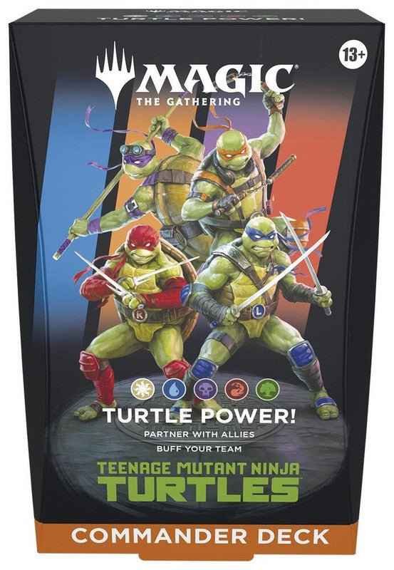 Magic the Gathering: Teenage Mutant Ninja Turtles Commander Deck (Turtle Power) - CardVault Store