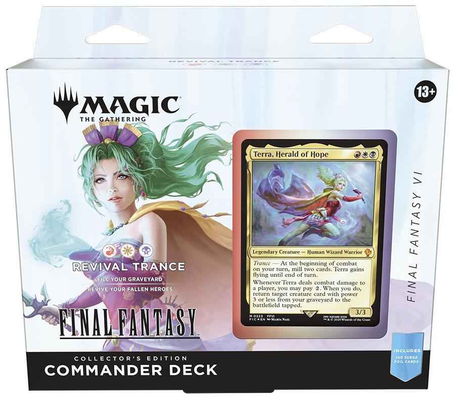 Magic the Gathering: Universes Beyond - Final Fantasy Collector Commander Deck (Revival Trance) - CardVault Store