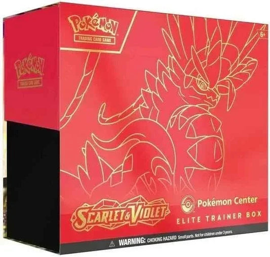 Pokemon Scarlet and Violet Pokemon Center Elite Trainer Box (Koraidon)