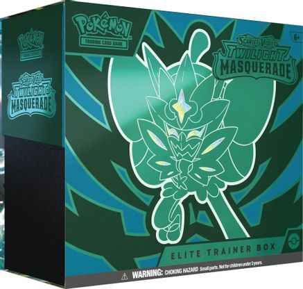 Pokemon Scarlet and Violet: Twilight Masquerade Elite Trainer Box