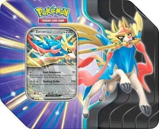 Pokemon Sword and Shield: Slashing Tin Legends (Zacian Ex)