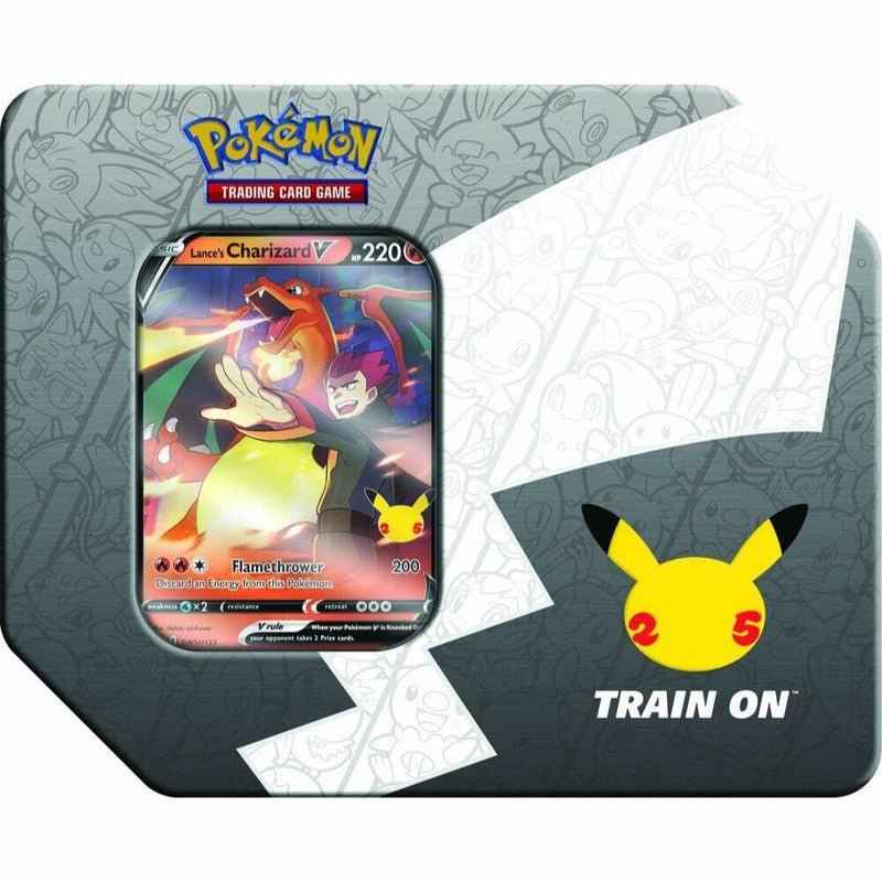 Pokemon TCG: Celebrations Lance Charizard Tin