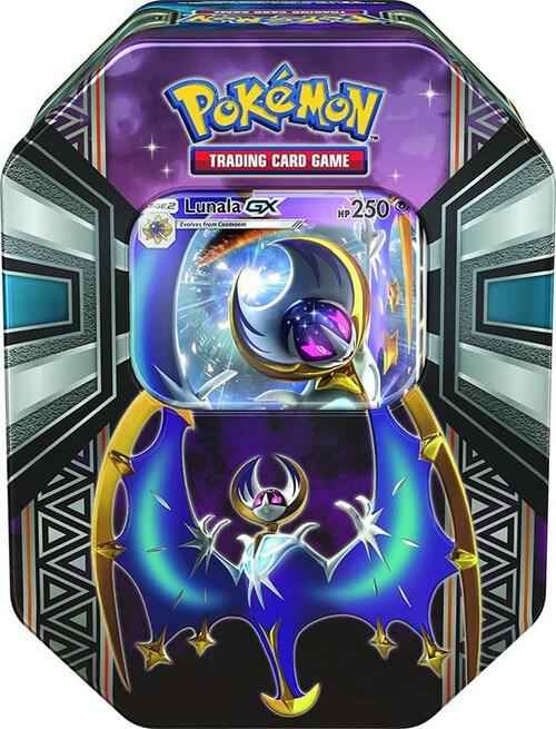 Pokemon TCG: Legends of Alola Lunala GX Tin