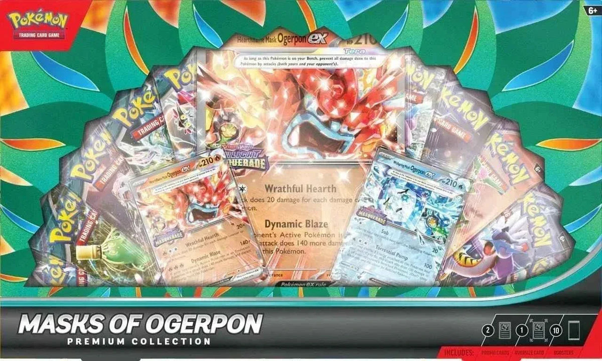 Pokemon TCG: Masks of Ogerpon Premium Collection Box