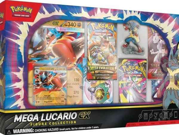 Pokemon TCG: Mega Evolution - Lucario Ex Premium Figure Collection Box