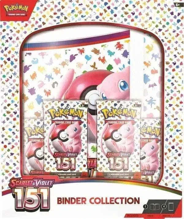 Pokemon TCG: Scarlet and Violet - 151 Binder Collection Box