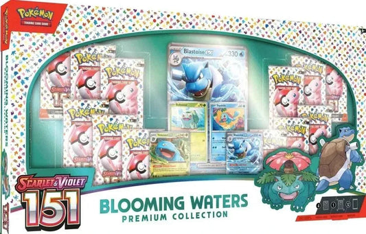 Pokemon TCG: Scarlet and Violet - 151 Blooming Waters Premium Collection Box
