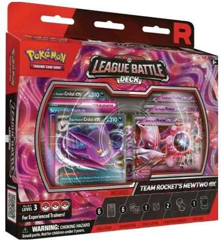 Pokemon TCG: Scarlet and Violet - Team Rockets Mewtwo EX League Battle Deck